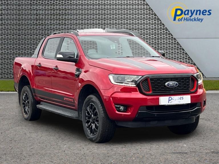 2023 Ford Ranger Stormtrak 4x4 D/Cab 2.0L 215PS Auto Lucid Red ROLLER SHUTTER