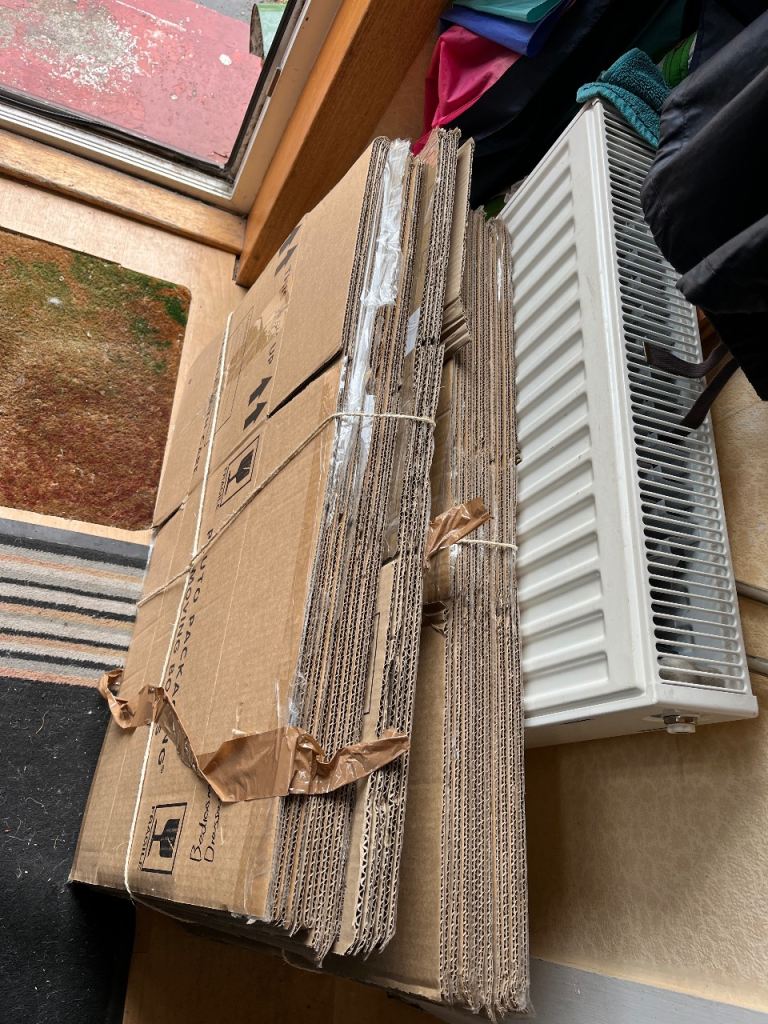 Cardboard boxes - FREE - Collect Camelon FK1 4LZ