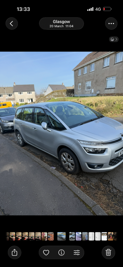 Citroen, GRAND C4 PICASSO, MPV, 2015, Manual, 1560 (cc), 5 doors