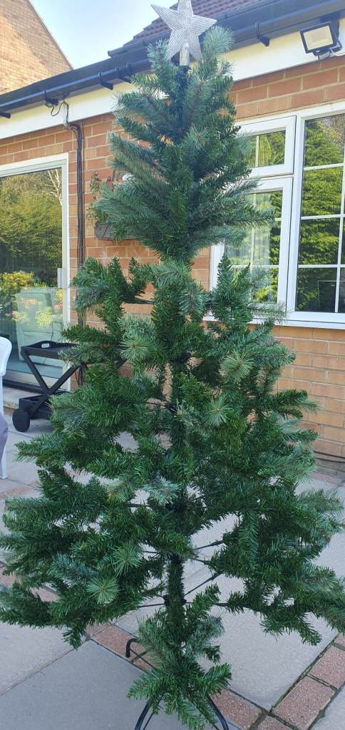 Habitat 6 Foot Green Mixed Cashmere Xmas Tree 