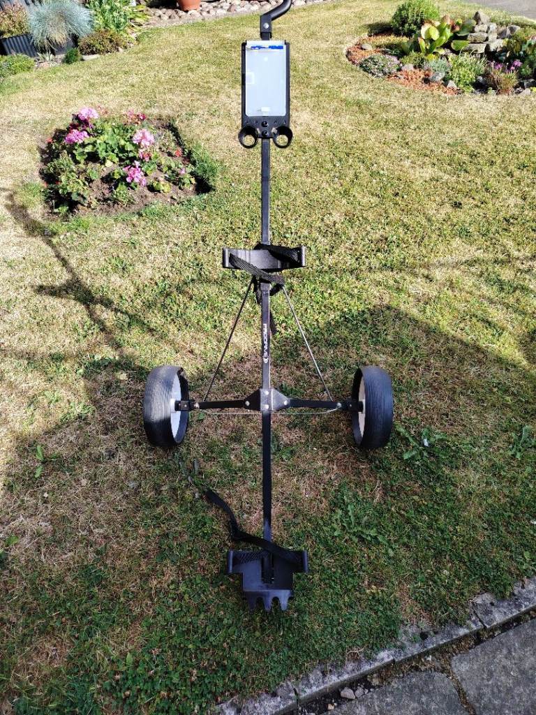 Golf Push/Pull Trolley – Black, Good Condition