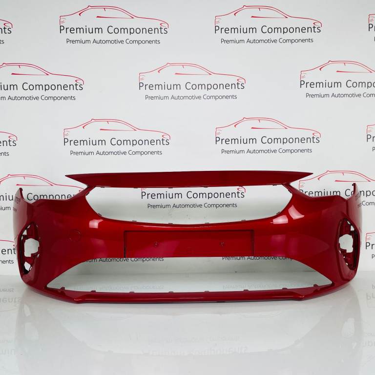 Vauxhall Corsa F Front Bumper Genuine Red 2019 - 2023 [an143]