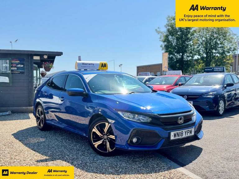 2018 Honda Civic 1.6 i-DTEC SR 5dr HATCHBACK Diesel Manual