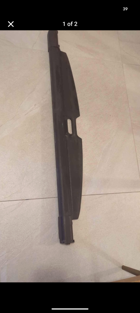 Vauxhall zafira boot cover