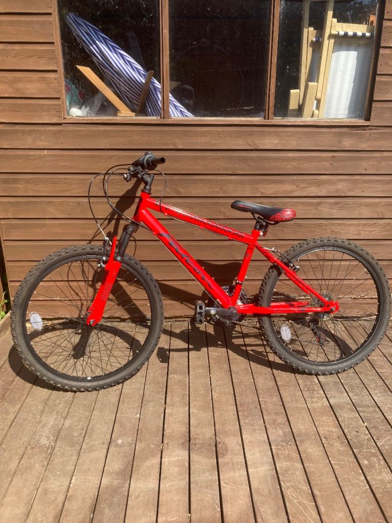 Mountain Bike Full Suspension Red and Black For 9-12 Year Olds COLLECTION ONLY