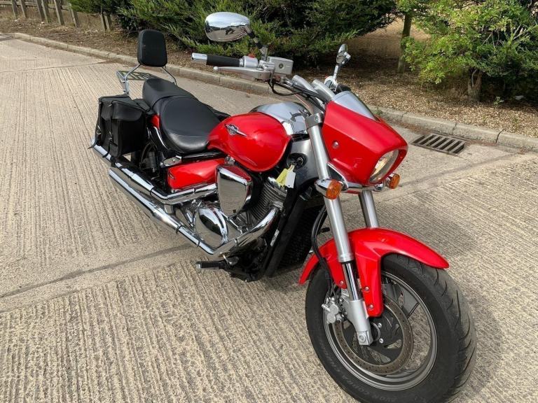 2015 15 SUZUKI VZ 800 L4 INTRUDER RED VZ800 VL800 XVS CLASSIC CUSTOM CRUISER 6k