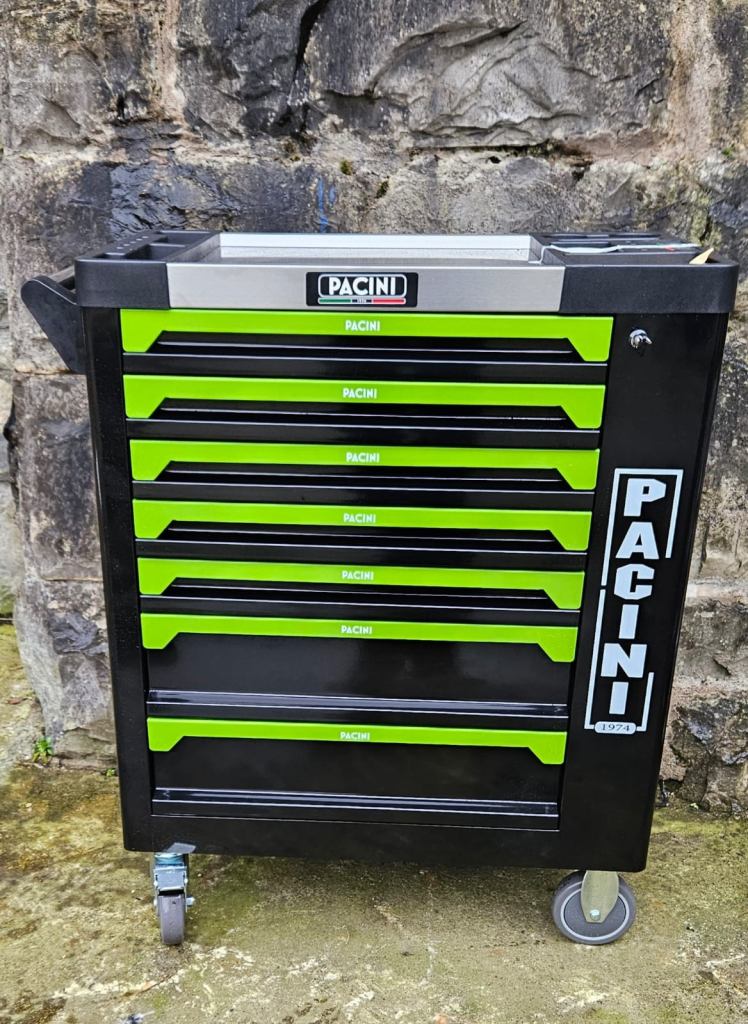 Pacini 7 drawer toolbox 
