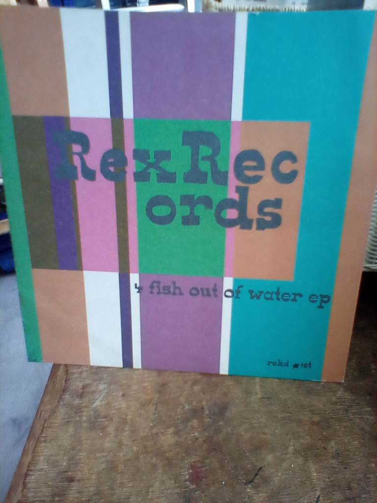 Rex Records, 4 fish out of water ep ,. 10 inch vinyl ep,. 