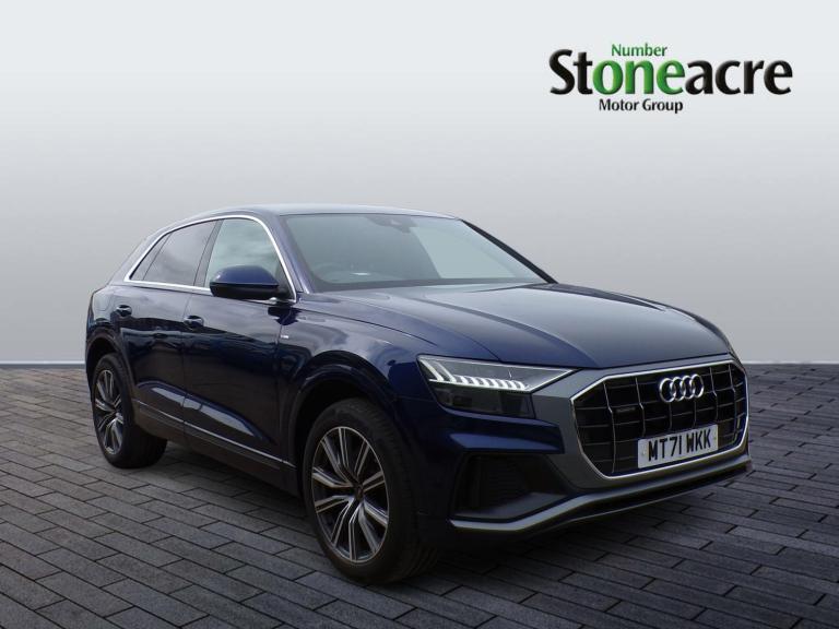2021 Audi Q8 3.0 TDI V6 50 S line SUV 5dr Diesel Tiptronic quattro Euro 6 (s/s) (286 ps) ESTATE D...
