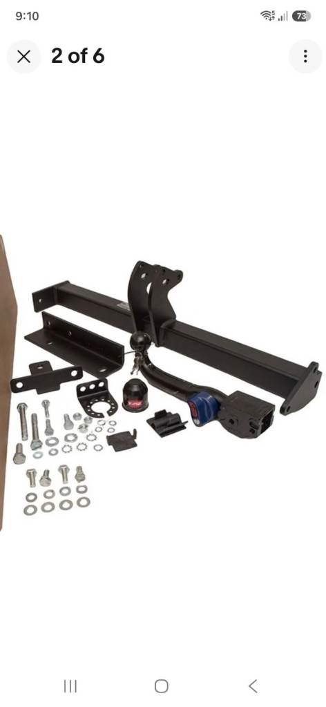 Towbar with detachable ball yes