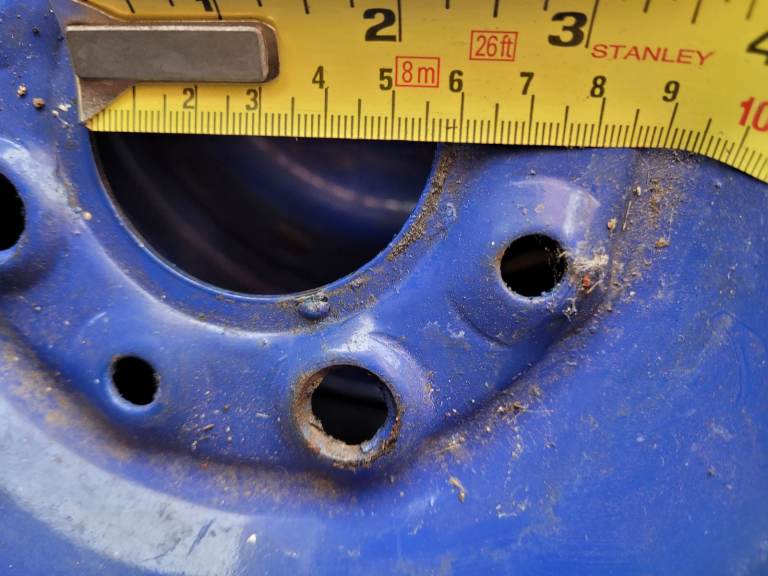 2 Of TRAILER WHEELS PAIR 13 INCH 100 PDC 57mm CENTRE BORE Spare Wheels