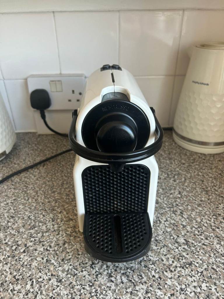 Nespresso Krups Coffee Machine - White, Good Condition