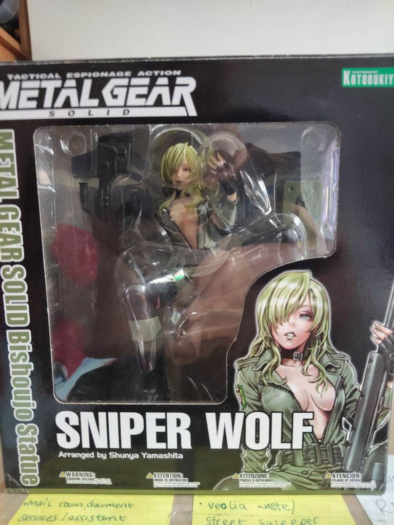 Kotobukiya Metal Gear Solid Sniper Wolf Bishoujo Statue 