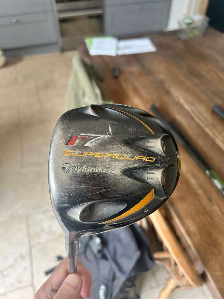 TaylorMade SuperQuad R7 Golf Driver - Fair Condition