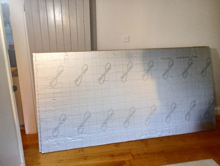 2no 25mm Recticel PIR Insulation Boards / Full Sheets 2400x1200mm