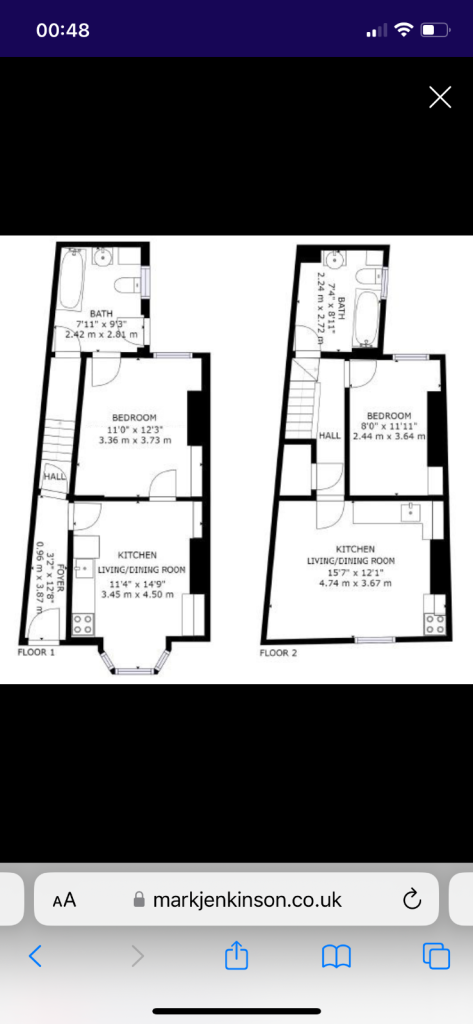 Flat to let near rotherham town centre 