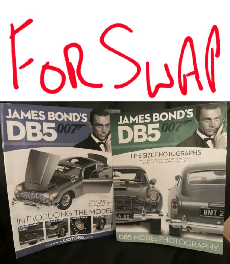 EAGLEMOSS 007 GOLDFINGER james bond DB5 