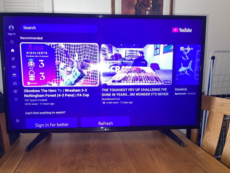 Used 43 Inch LG Smart TV