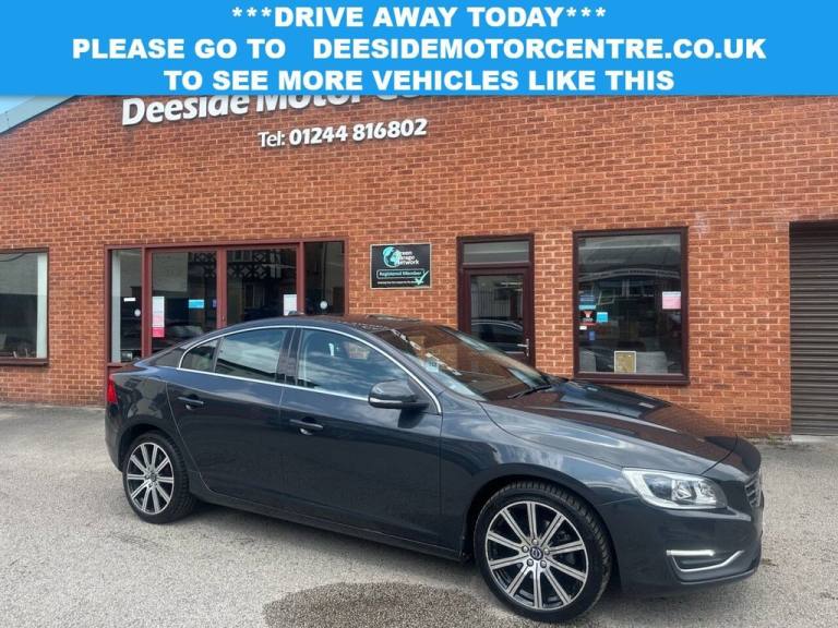 2017 Volvo S60 2.0 D4 SE Lux Nav Saloon 4dr Diesel Auto Euro 6 (s/s) (190 ps) Saloon Diesel Autom...