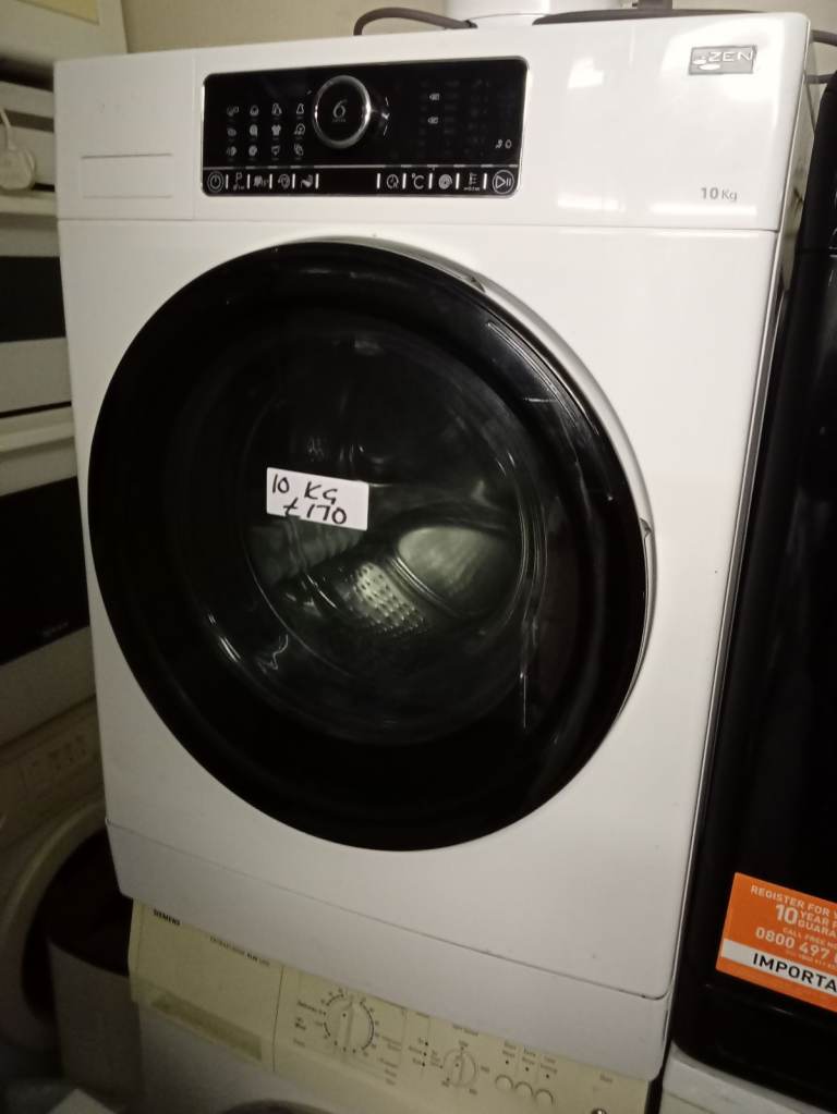 ZEN 10kg washing machine 1400 spin big size drum good condition £170