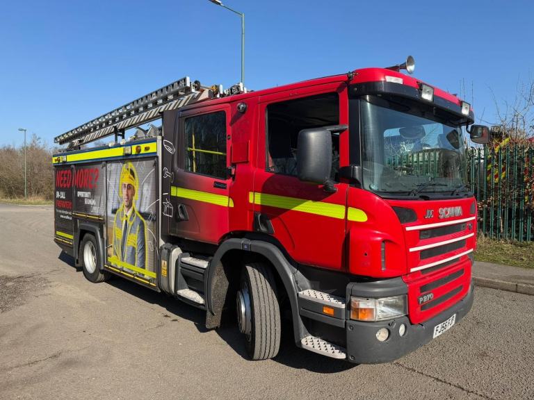 SCANIA P-SRS D-CLASS P270 FIRE TRUCK