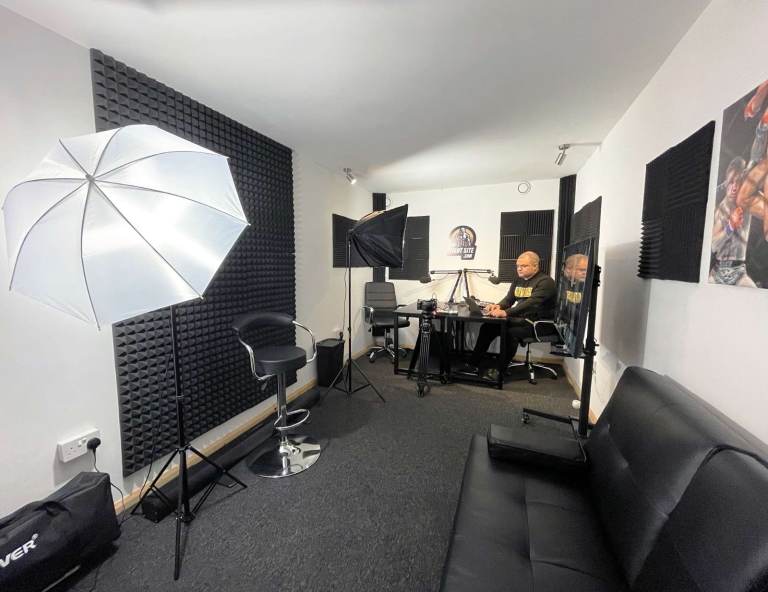 Music Studio | Podcast | SoundProof Room | In Hackney East London E9