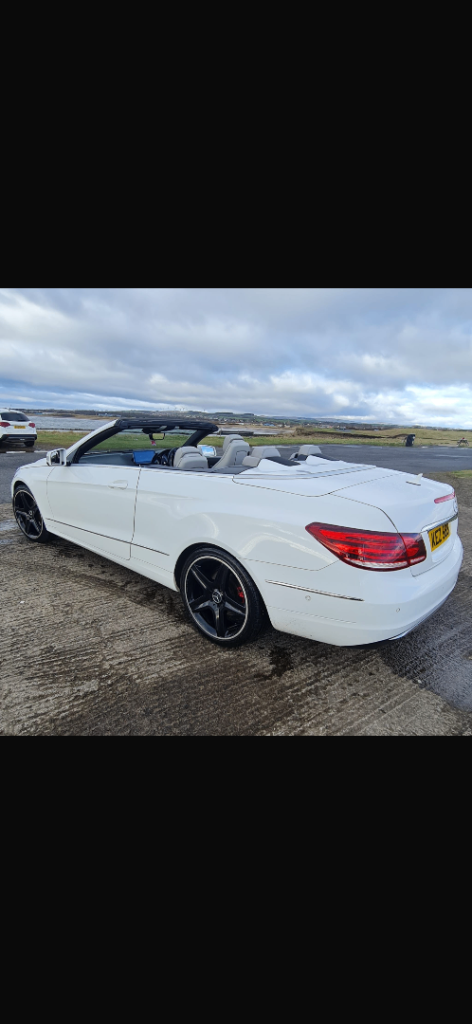 Mercedes E class convertible 