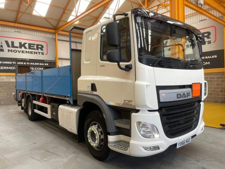 DAF CF330 *EURO 6*, 6X2 DROPSIDE FLATBED - 2016 - YX66 NGO