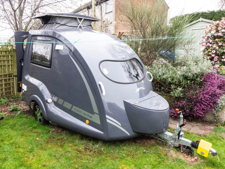 Going Go Pod 3 pop top caravan.