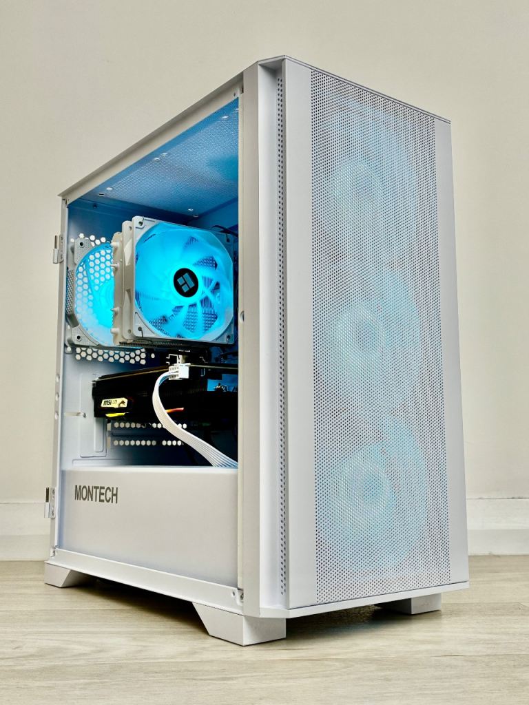 💥 Custom Gaming PC | AMD Ryzen | Nvidia RTX | White | High-Performance