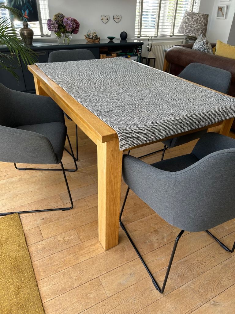 Solid Oak dining table