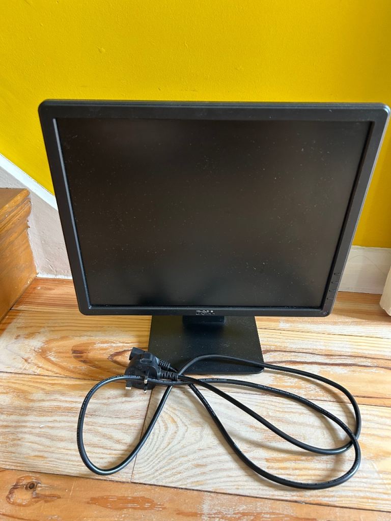 Dell E1715S LCD Monitor – Black, Good Working Order