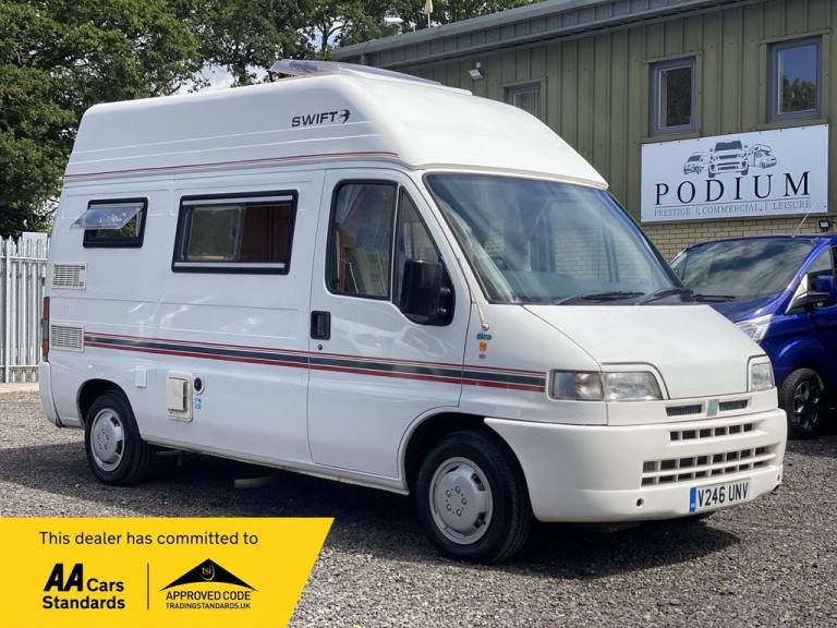 2000 Fiat Ducato AWNING-HEATER-TOILET/SHOWER-FRIDGE Micro Motorhome DIESEL Manual