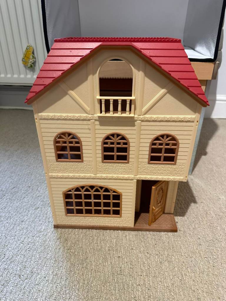 Sylvanian Families - Cedar terrace house with one ladder