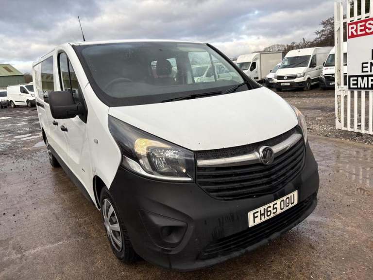 2015 Vauxhall Vivaro Vivaro 2900 Bi-T CDTi ecoFLEX S/S Crew Cab DIESEL Manual