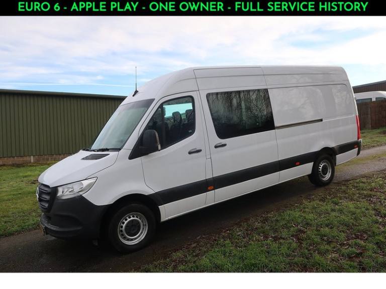 2020 Mercedes-Benz Sprinter 2.1 314 CDI L3 H2 Crew Van Euro 6 RWD (143 bhp) Crew Van Diesel Manual