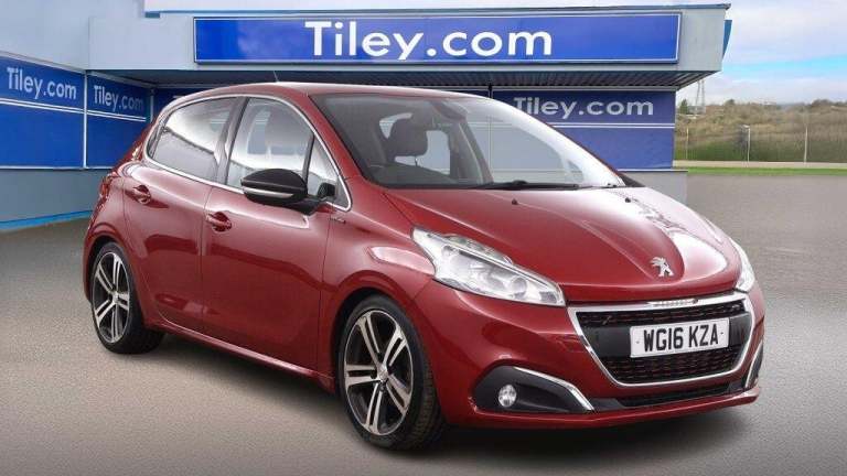 2016 Peugeot 208 1.2 PureTech 110 GT Line 5dr HATCHBACK PETROL Manual