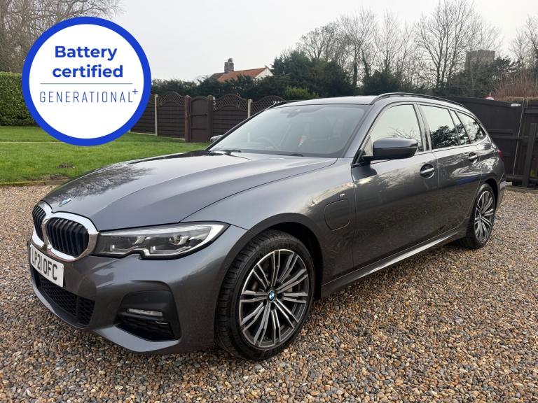 VALUE 2021 21 BMW 3 SERIES 330E PETROL HYBRID ESTATE - M SPORT - AUTO - 1 OWNER