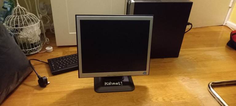 Windows Vista Stone Computer with Intel Core 2 Duo Inside.