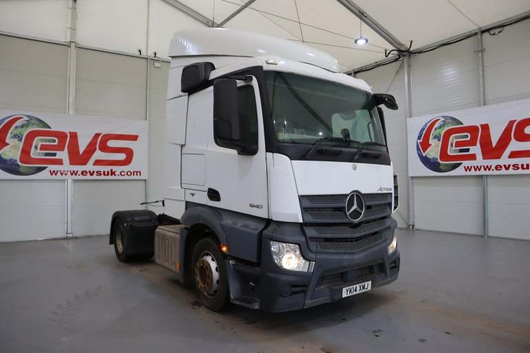 2014 (14 PLATE) Mercedes Benz Actros 1840 4x2 Euro 6 Tractor Units