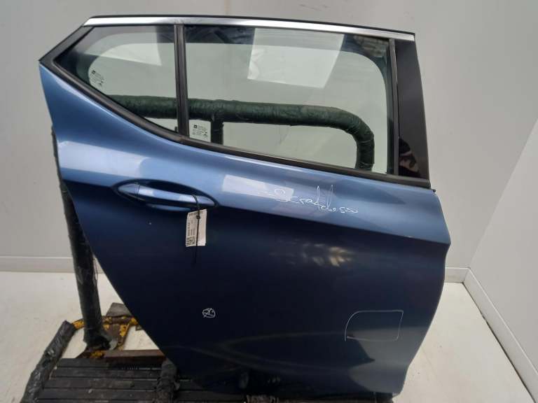 Vauxhall Astra Right Rear Door O/S 2015-2021 Deep Sky Blue 5 Door Hatchback 3903