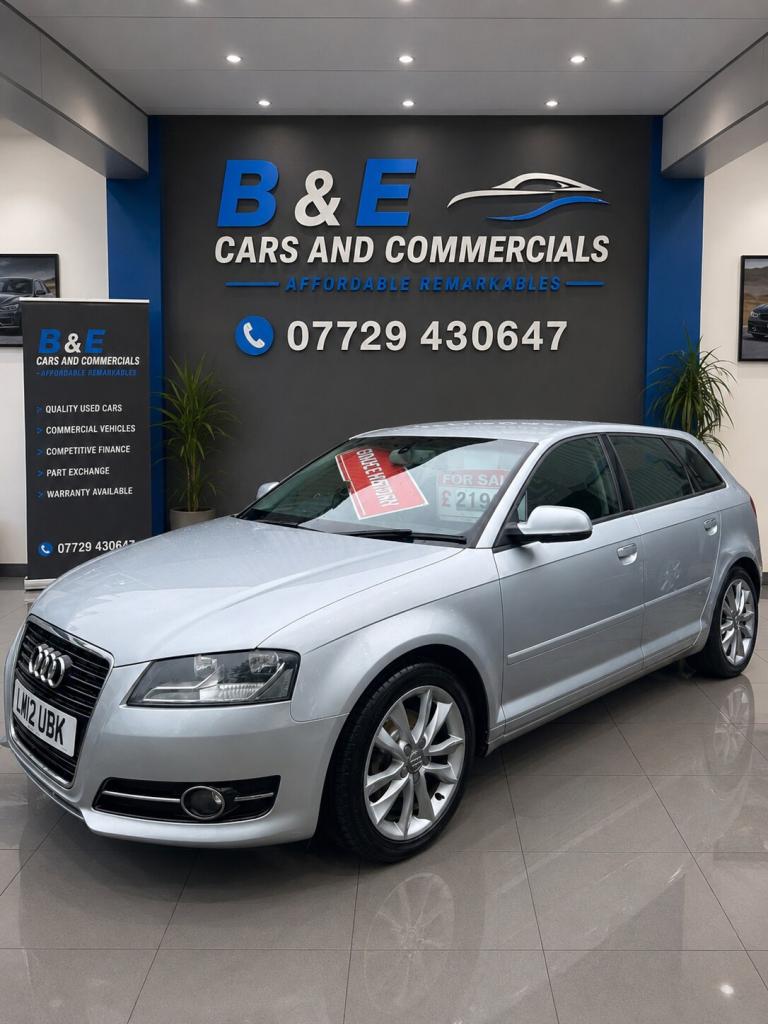 2012 Audi A3 1.6 TDI Sport 5dr HATCHBACK Diesel Manual