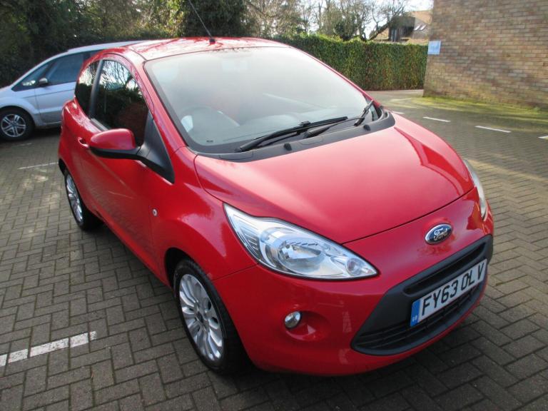 2013 Ford Ka 1.2 Zetec 3dr [Start Stop] HATCHBACK PETROL Manual