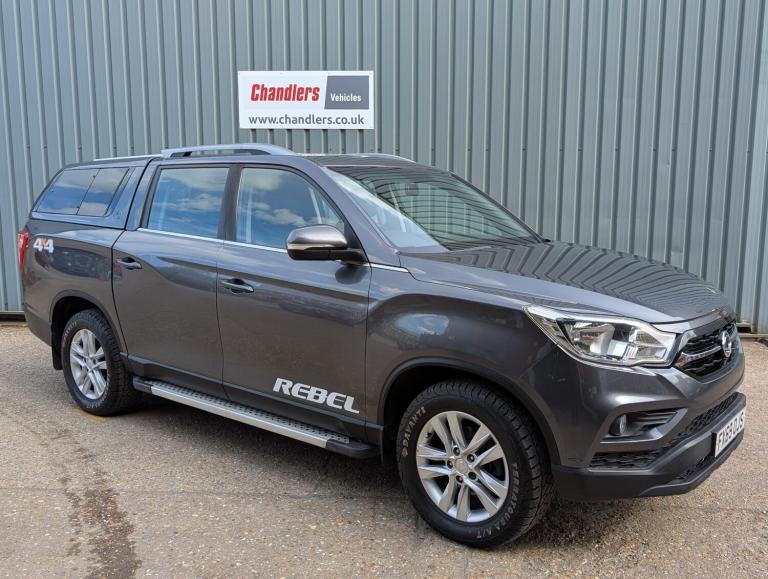 2019 Ssangyong Musso Double Cab Pick Up Rebel 4dr AWD PICK UP Diesel Manual