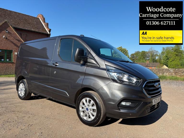 2021 Ford Transit Custom 2.0 280 EcoBlue Limited Panel Van 5dr Diesel Manual L1