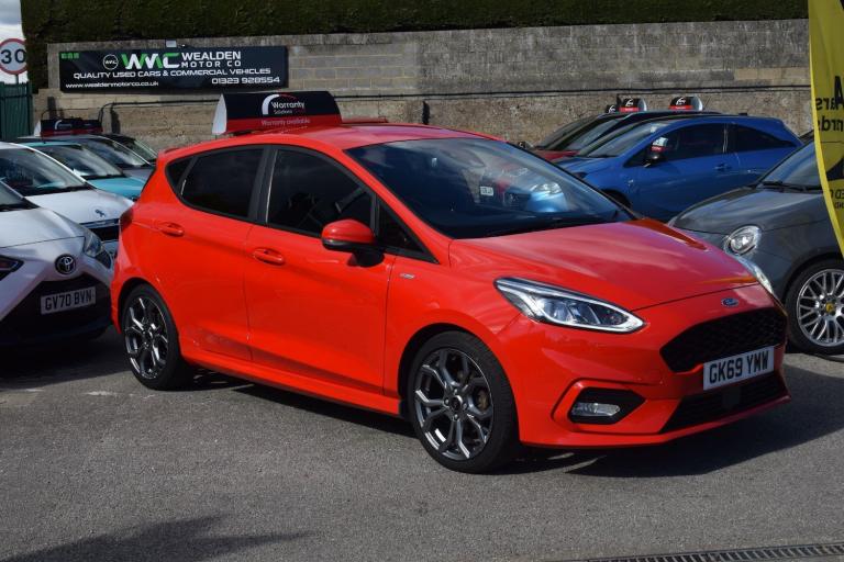 2019 Ford Fiesta 1.0T EcoBoost ST-Line X Euro 6 (s/s) 5dr HATCHBACK Petrol Manual