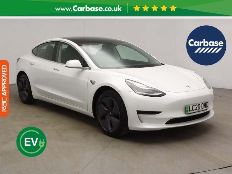 2020 Tesla Model 3 Standard Range Plus Saloon 4dr Electric Auto RWD (241 bhp) Saloon ELECTRIC Aut...