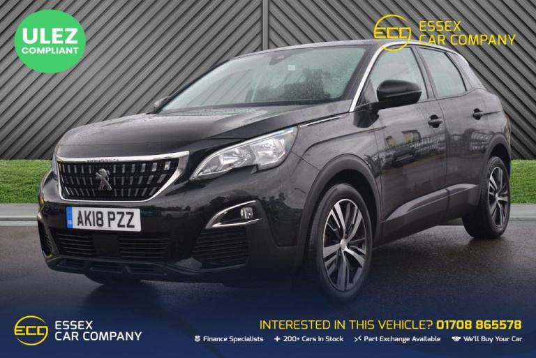 2018 Peugeot 3008 1.2 PureTech Active SUV 5dr Petrol Manual Euro 6 (s/s) (130 ps) HATCHBACK Petro...