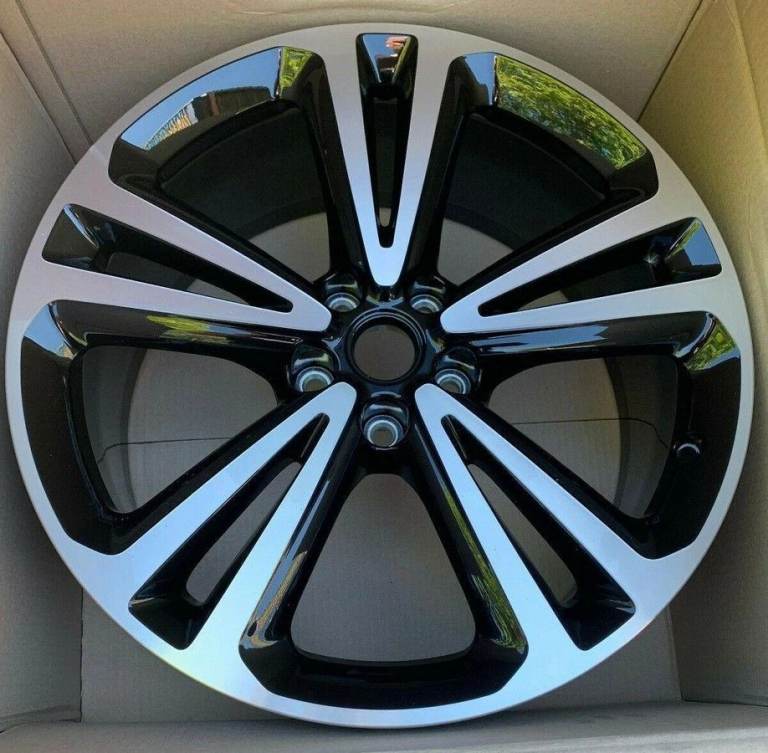 VAUXHALL INSIGNIA 1X 20'' GENUINE BLACK DIAMOND CUT REFURBISHED ALLOY WHEEL S666DCB