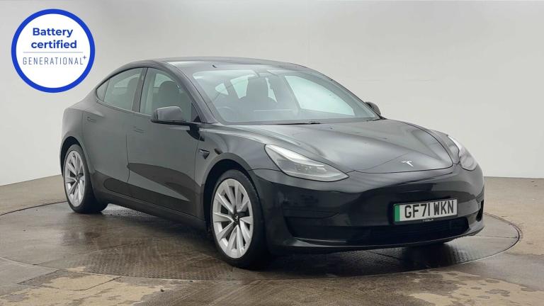 BARGAIN 2021 71 TESLA MODEL 3 STANDARD RANGE - ELECTRIC - HEAT PUMP - 1 OWNER !!
